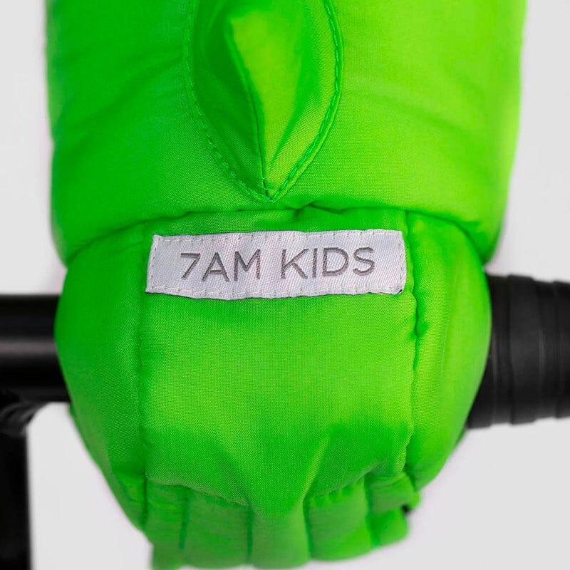 7AM Enfant HMK Warmmuffs Kids in Green Dino- Strolleria