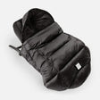 7AM Enfant Core K-Poncho Heavyweight in Black Plush Heavyweight - Bambi Baby