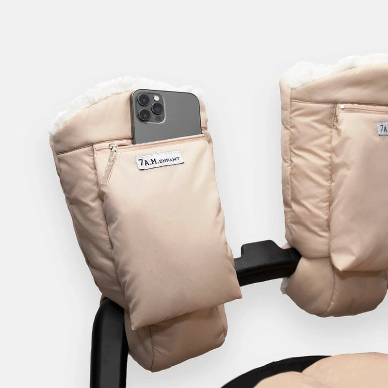 7AM Enfant Oslo Warmmuffs in Almond