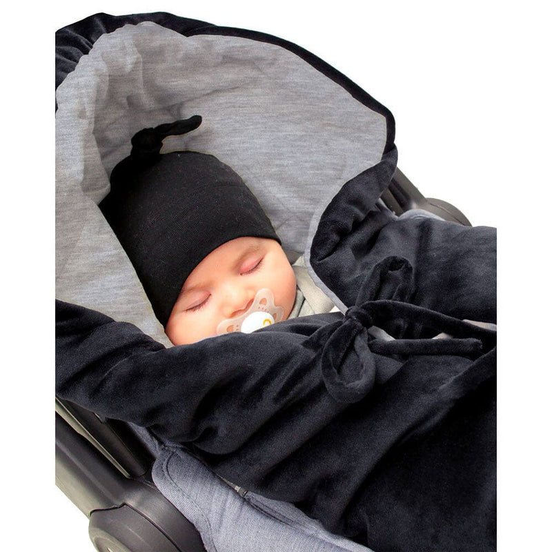 7AM Enfant Core Nido in Black Velour