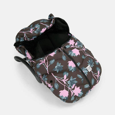 7AM Enfant Print Car Seat Cocoon in Nightingale Garden