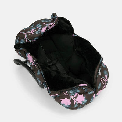 7AM Enfant Print Car Seat Cocoon in Nightingale Garden