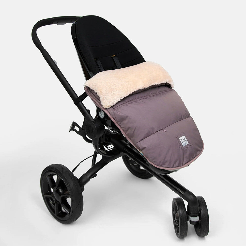 7AM Enfant POD in Ash Mauve/Print Pebble Lining- Strolleria