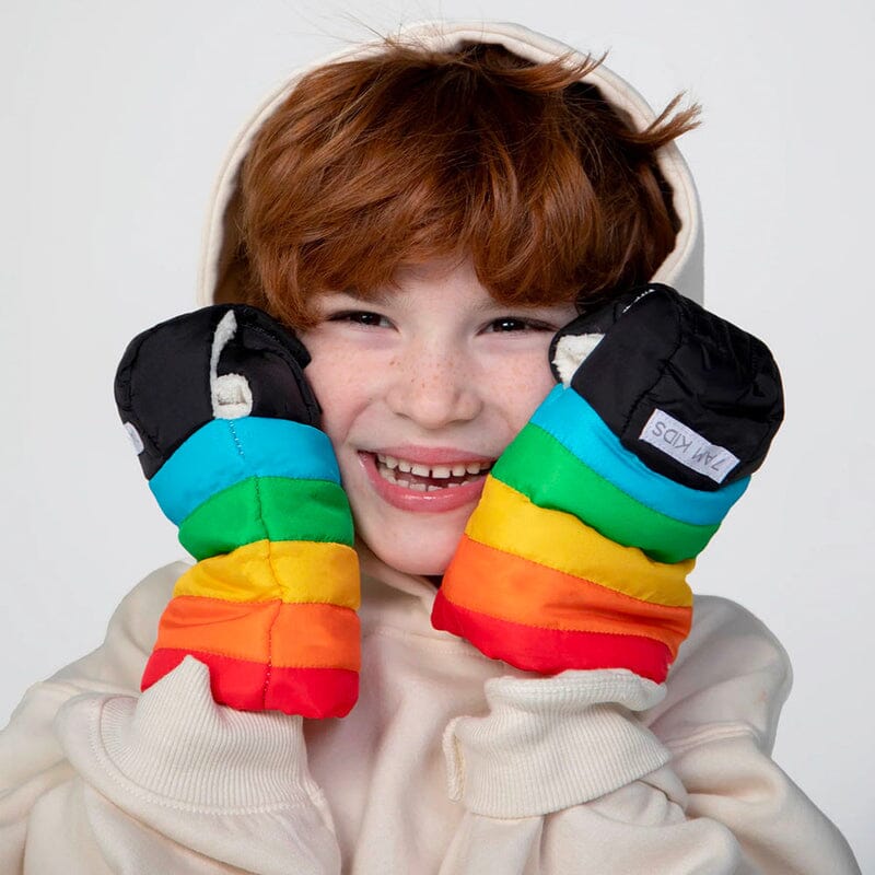 7AM Enfant HMK Warmmuffs Kids in Rainbow