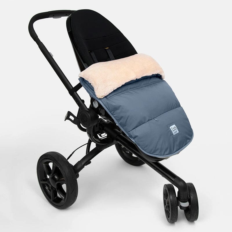 7AM Enfant POD in Ash Blue/Print Pebble Lining- Strolleria