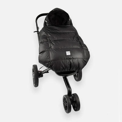 7AM Enfant Core K-Poncho Heavyweight in Black Plush Heavyweight