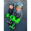 7AM Enfant HMK Warmmuffs Kids in Green Dino - Bambi Baby