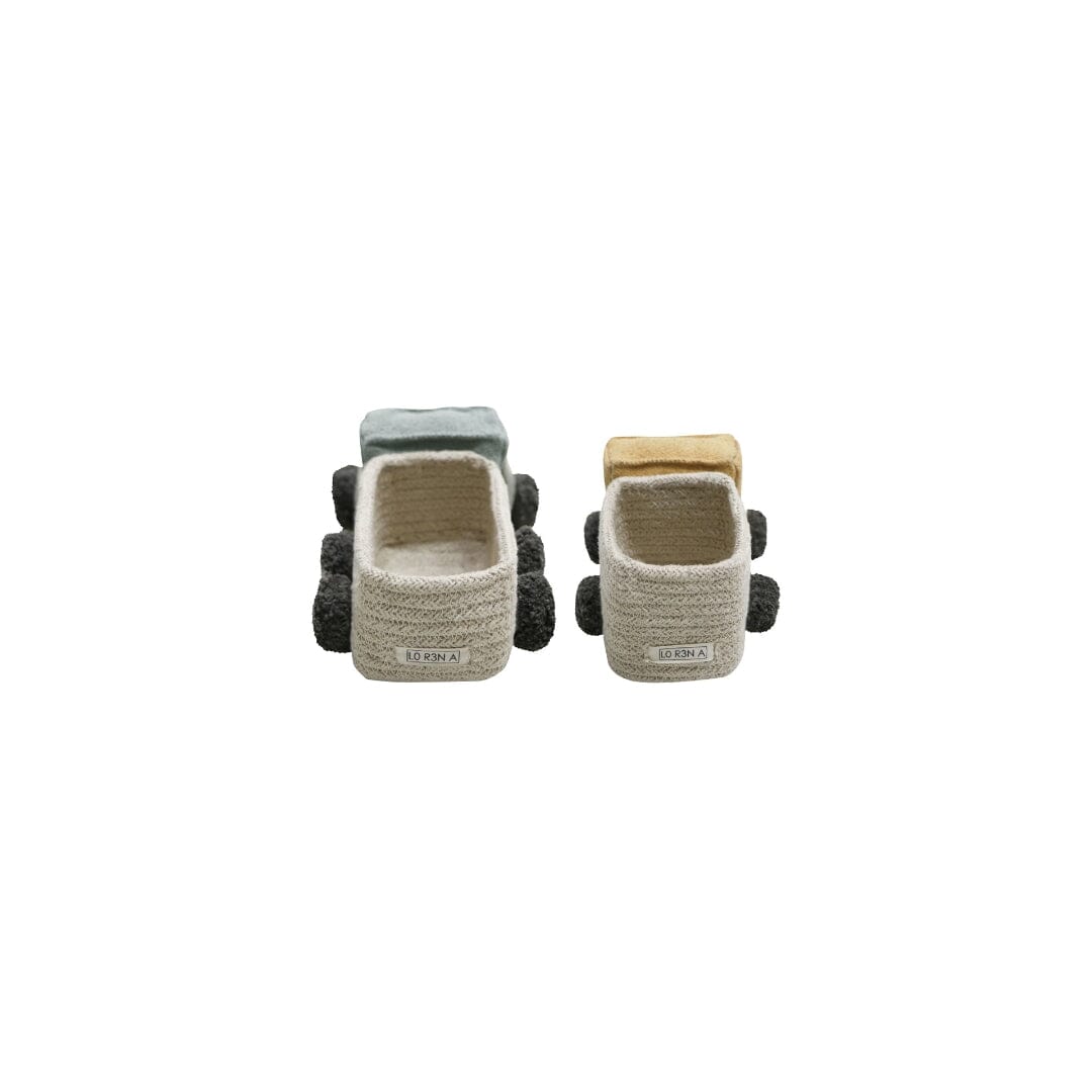 Lorena Canals Set Of Mini Baskets - Truck- Strolleria