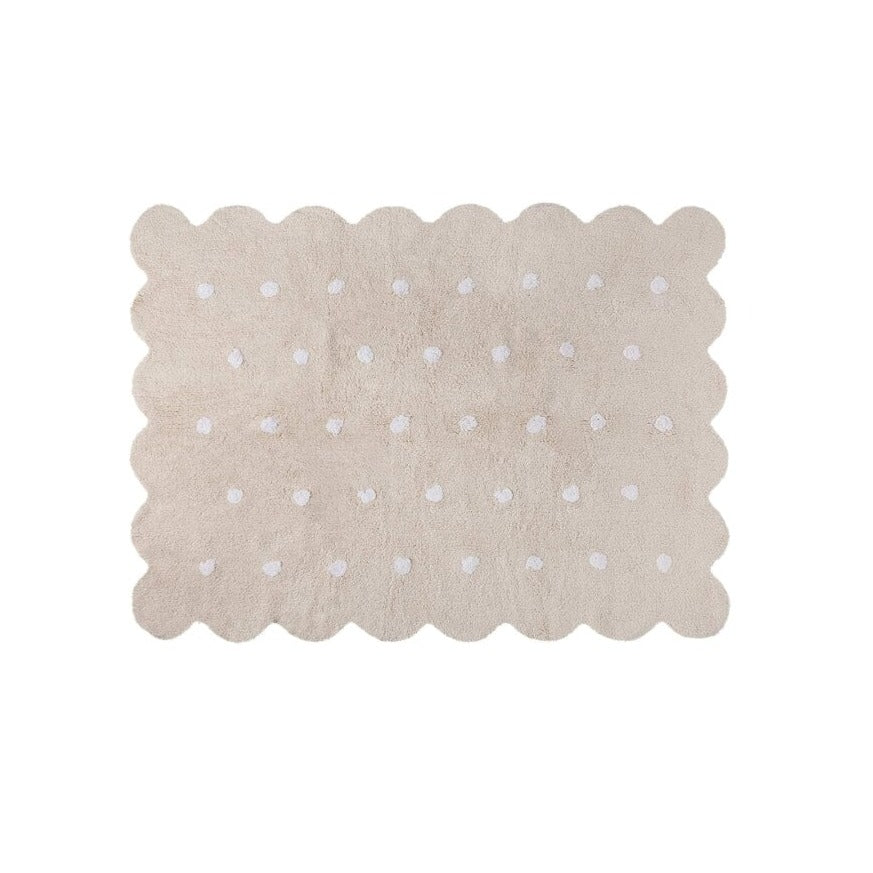 Lorena Canals Washable Rug - Biscuit- Strolleria