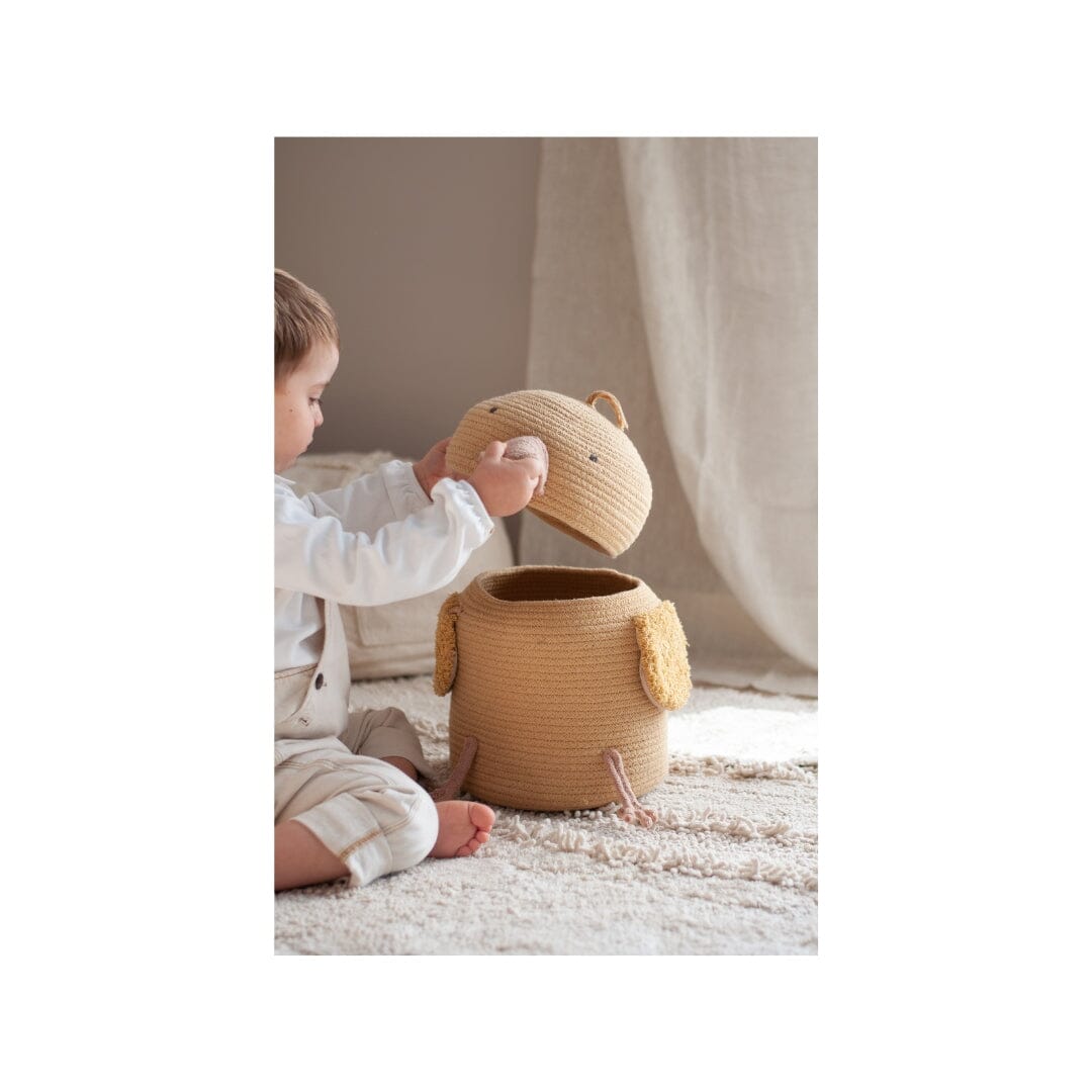 Lorena Canals Basket - Charlie the Chicken- Strolleria