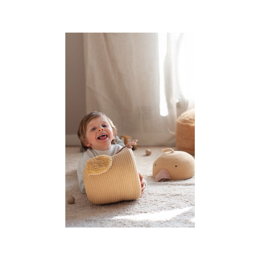 Lorena Canals Basket - Charlie the Chicken- Strolleria