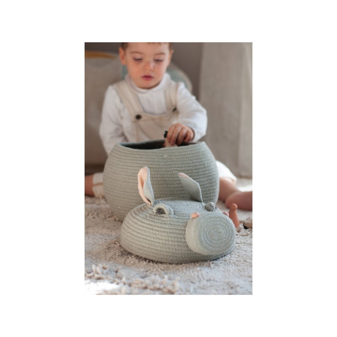 Lorena Canals Basket - Henry the Hippo- Strolleria