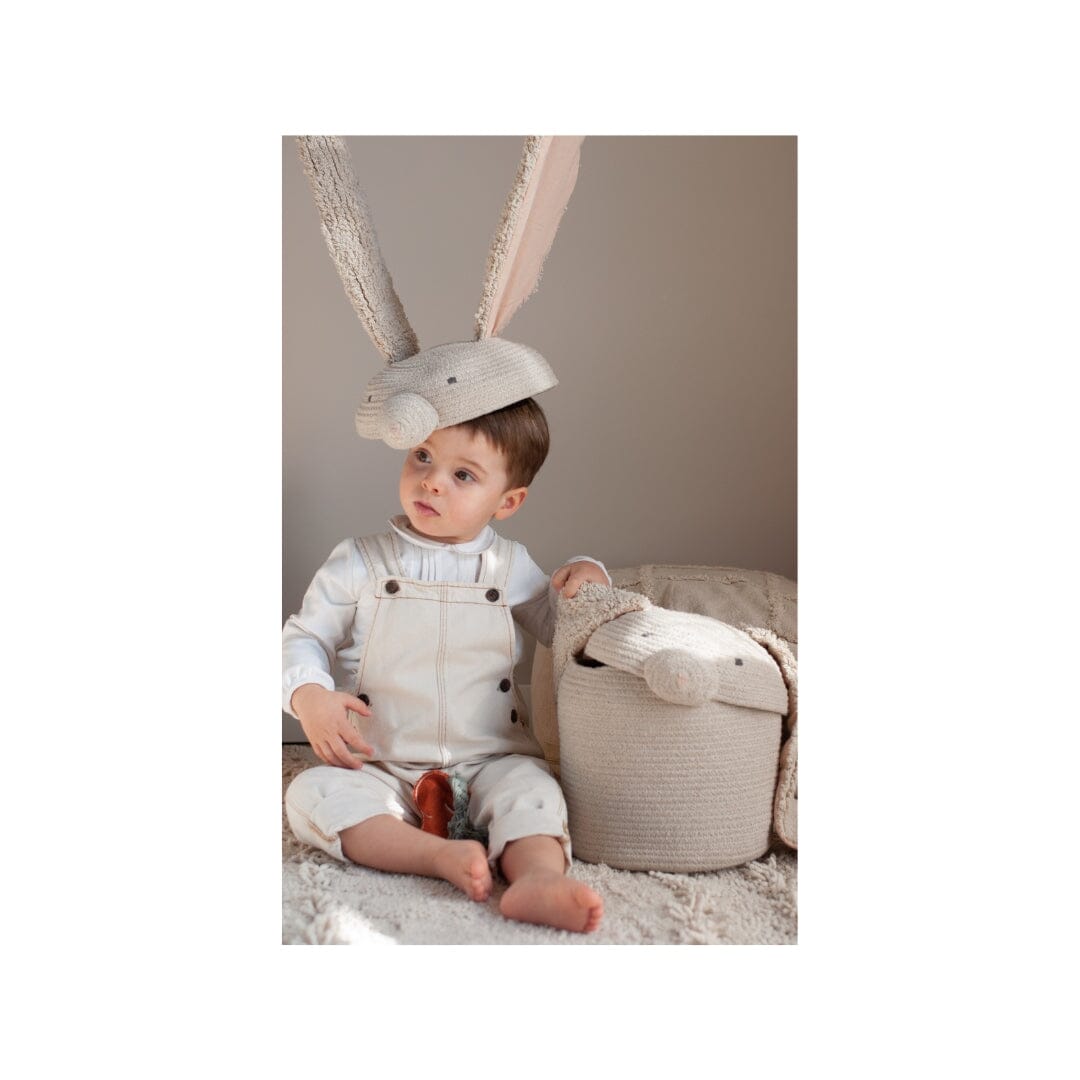 Lorena Canals Basket - Rita the Rabbit- Strolleria