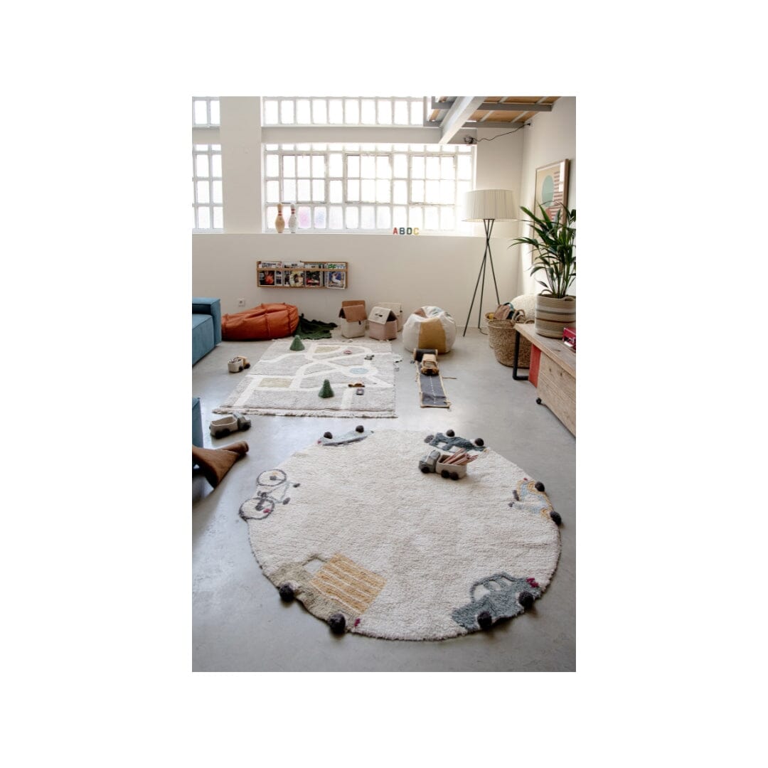 Lorena Canals Washable Rug - Wheels- Strolleria