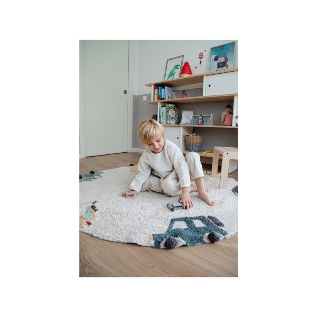 Lorena Canals Washable Rug - Wheels- Strolleria