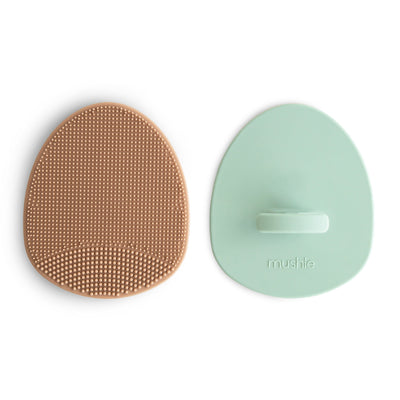 Mushie Cradle Cap Brush 2-Pack