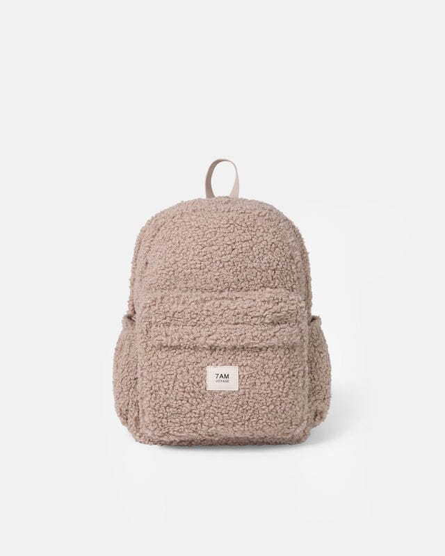 7AM Enfant Teddy Backpack - Oatmeal