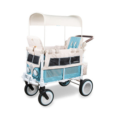 WonderFold VW2 Volkswagon Stroller Wagon in Bondi Blue- Strolleria