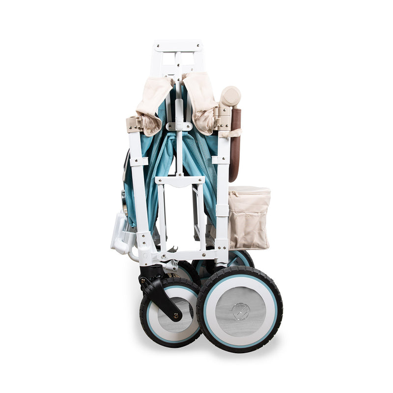 WonderFold VW2 Volkswagon Stroller Wagon in Bondi Blue- Strolleria