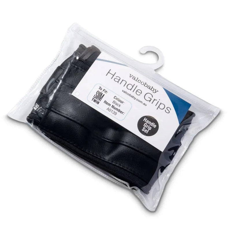 Valco Slim Twin Leatherette Covers in Black