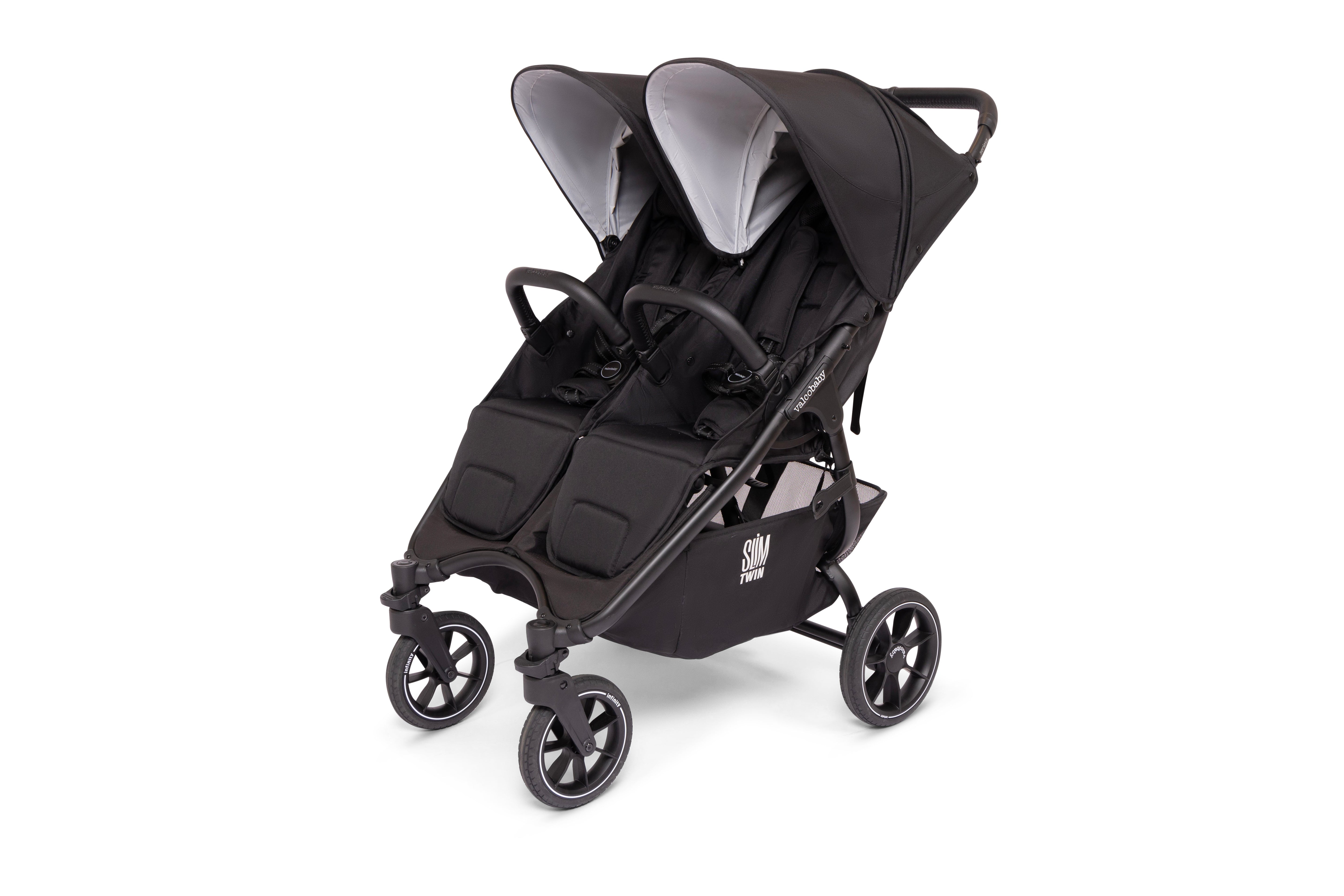 Valco Baby Slim Twin S2 Double Stroller- Strolleria