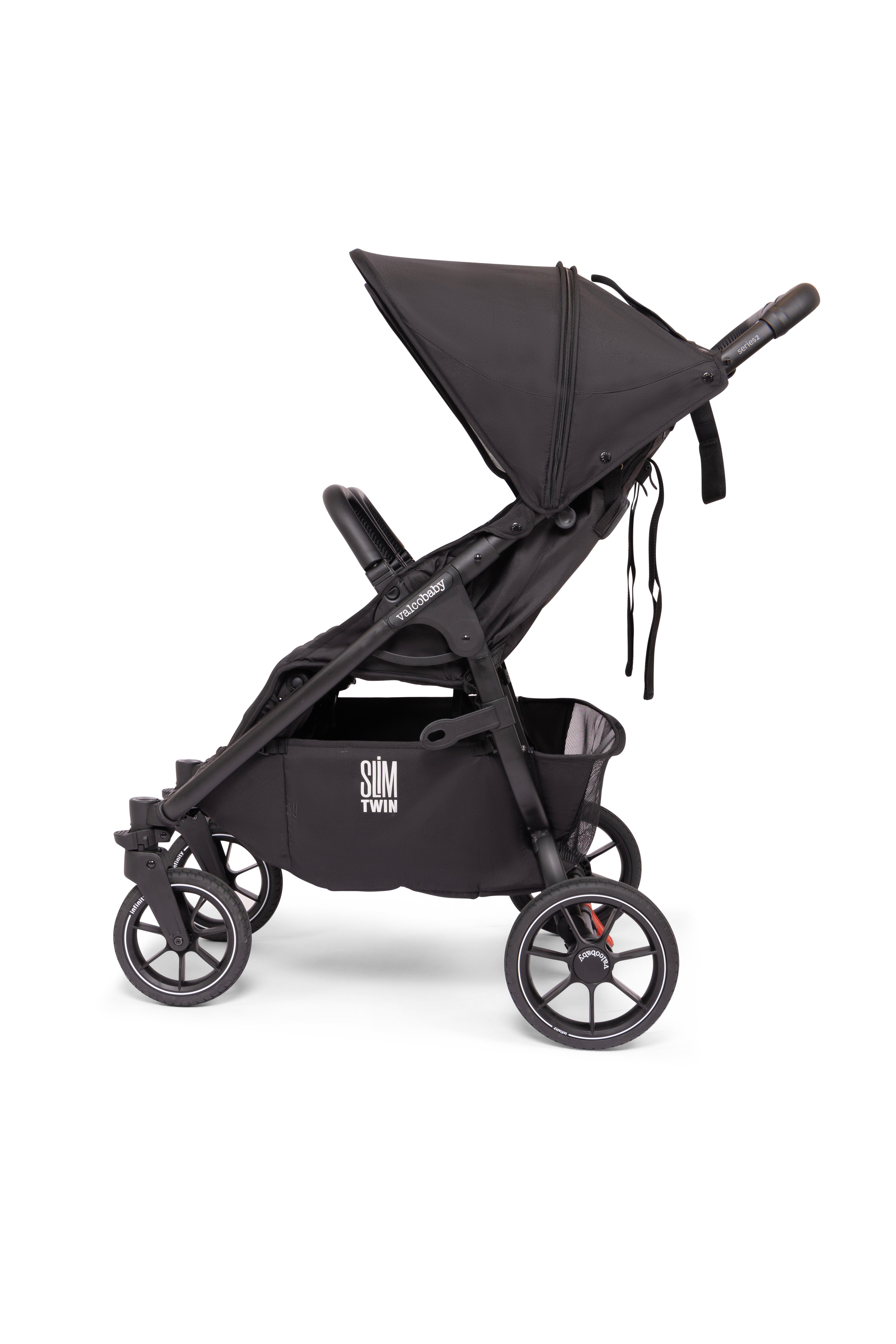 Valco Baby Slim Twin S2 Double Stroller- Strolleria