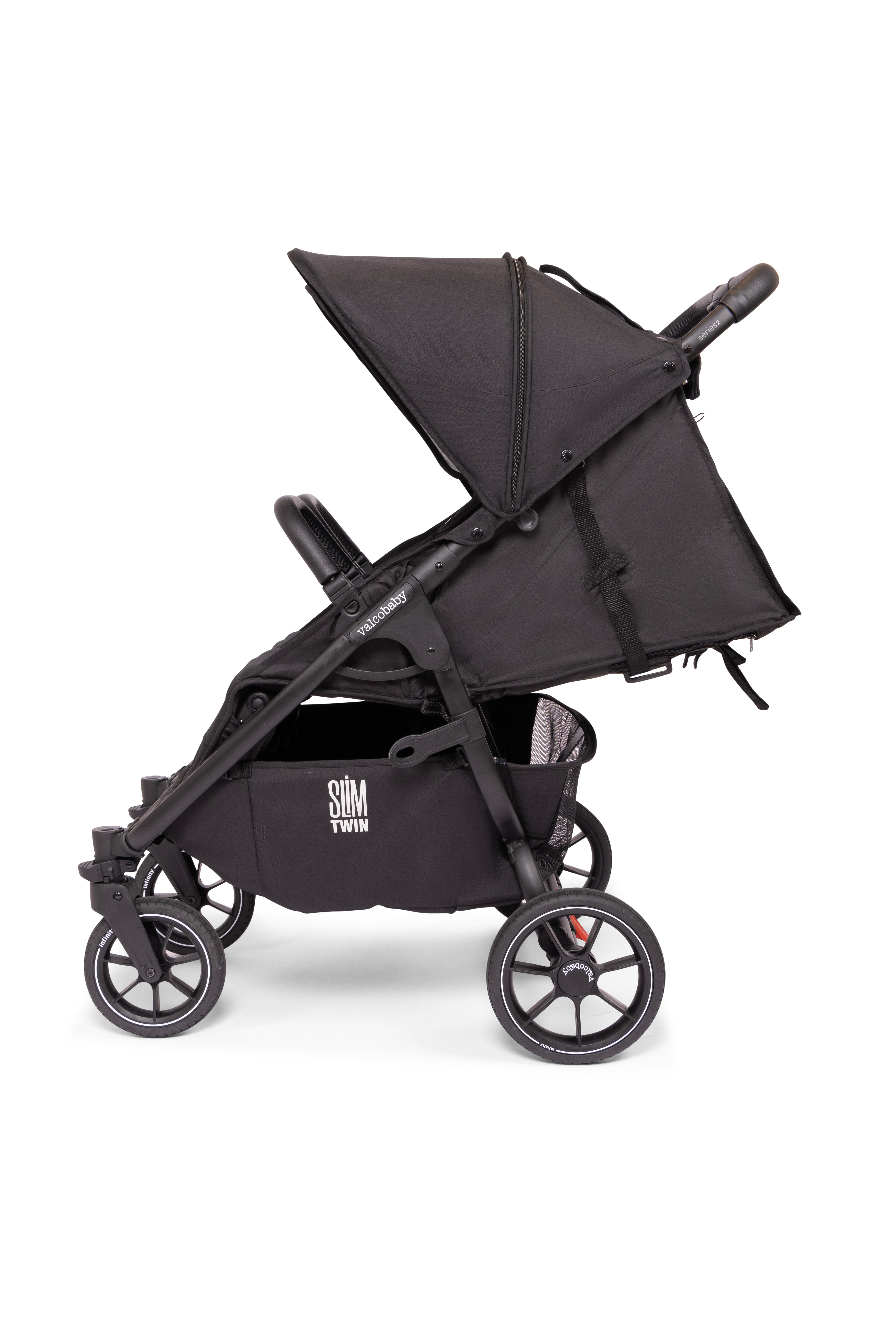 Valco Baby Slim Twin S2 Double Stroller- Strolleria
