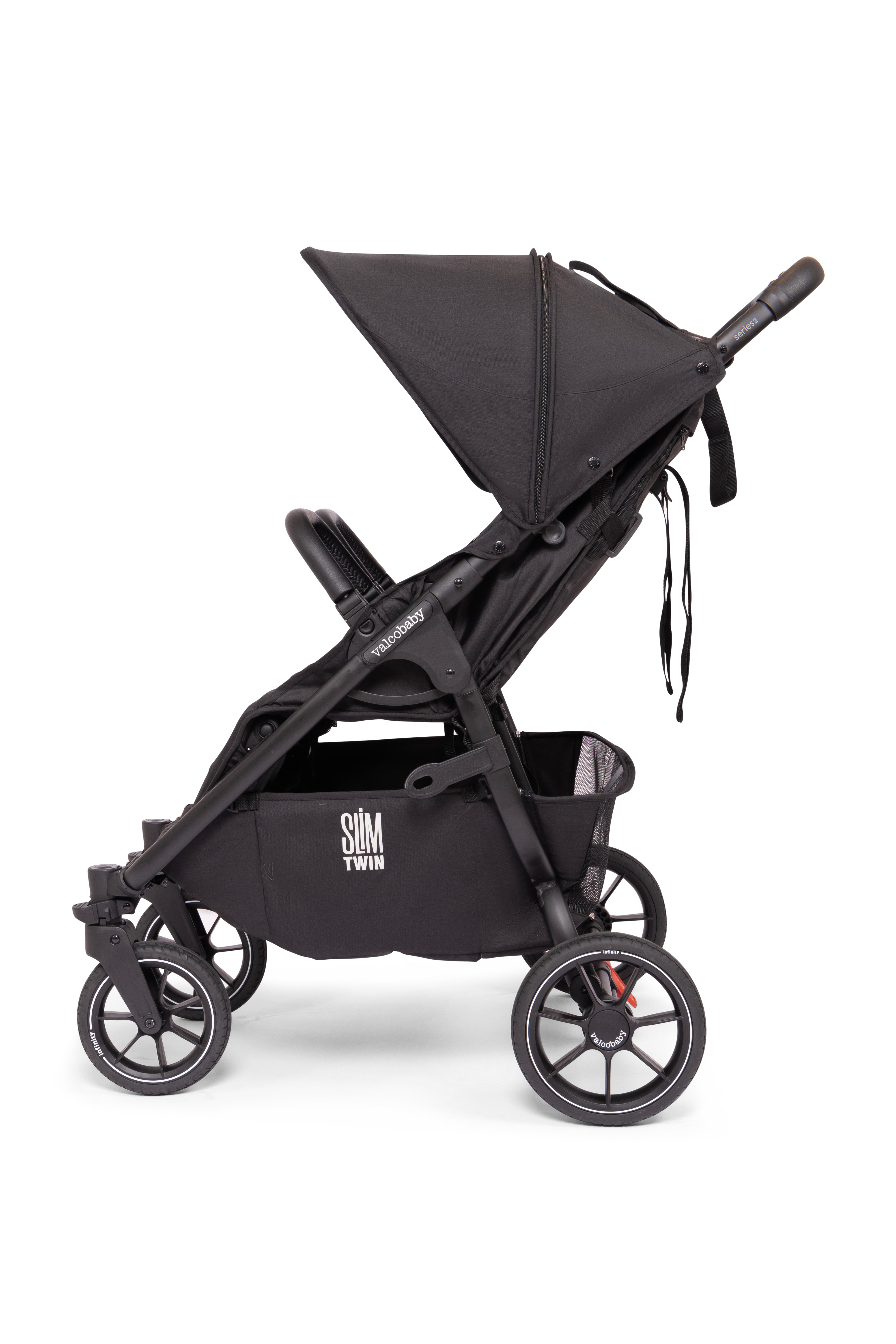 Valco Baby Slim Twin S2 Double Stroller- Strolleria