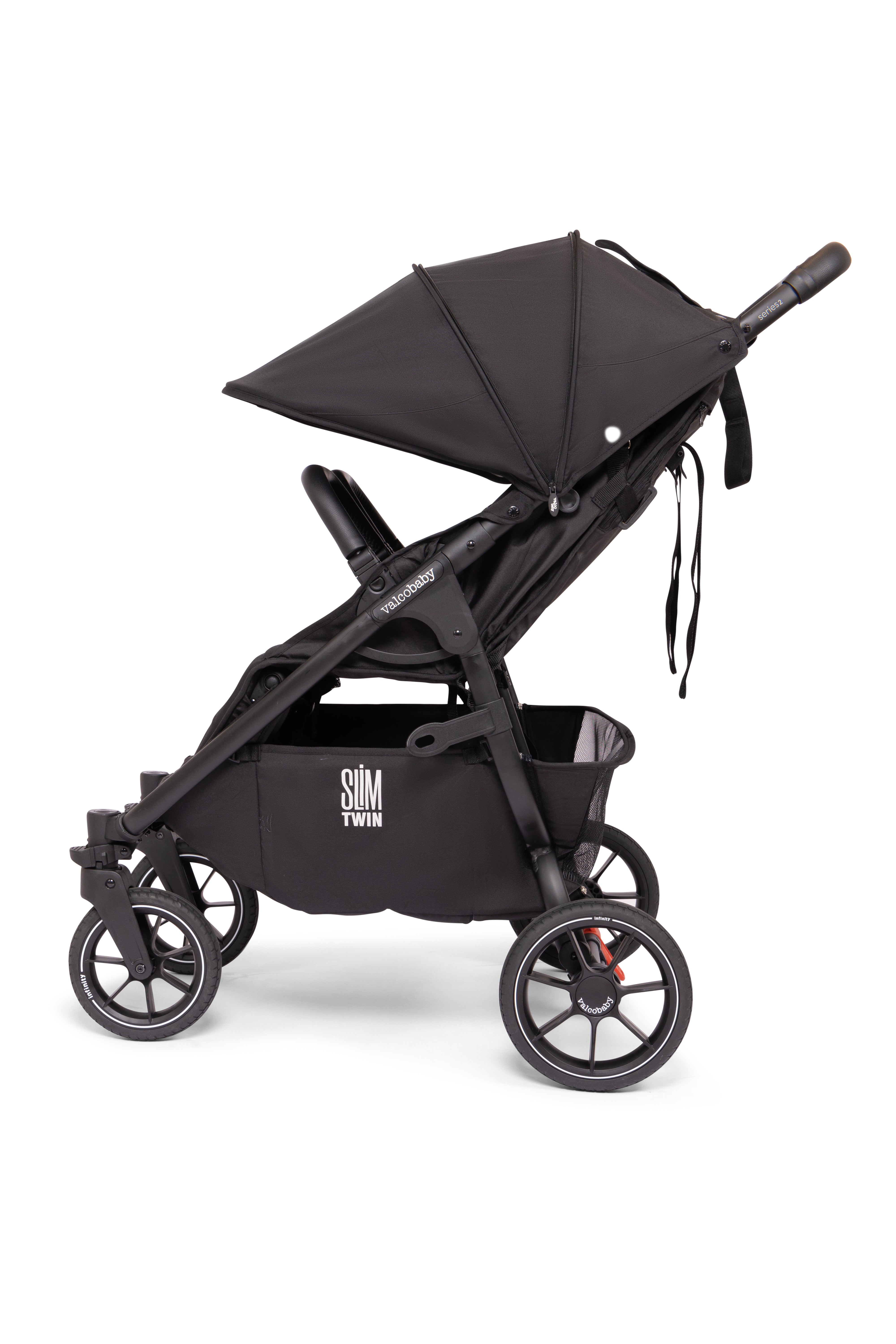 Valco Baby Slim Twin S2 Double Stroller- Strolleria