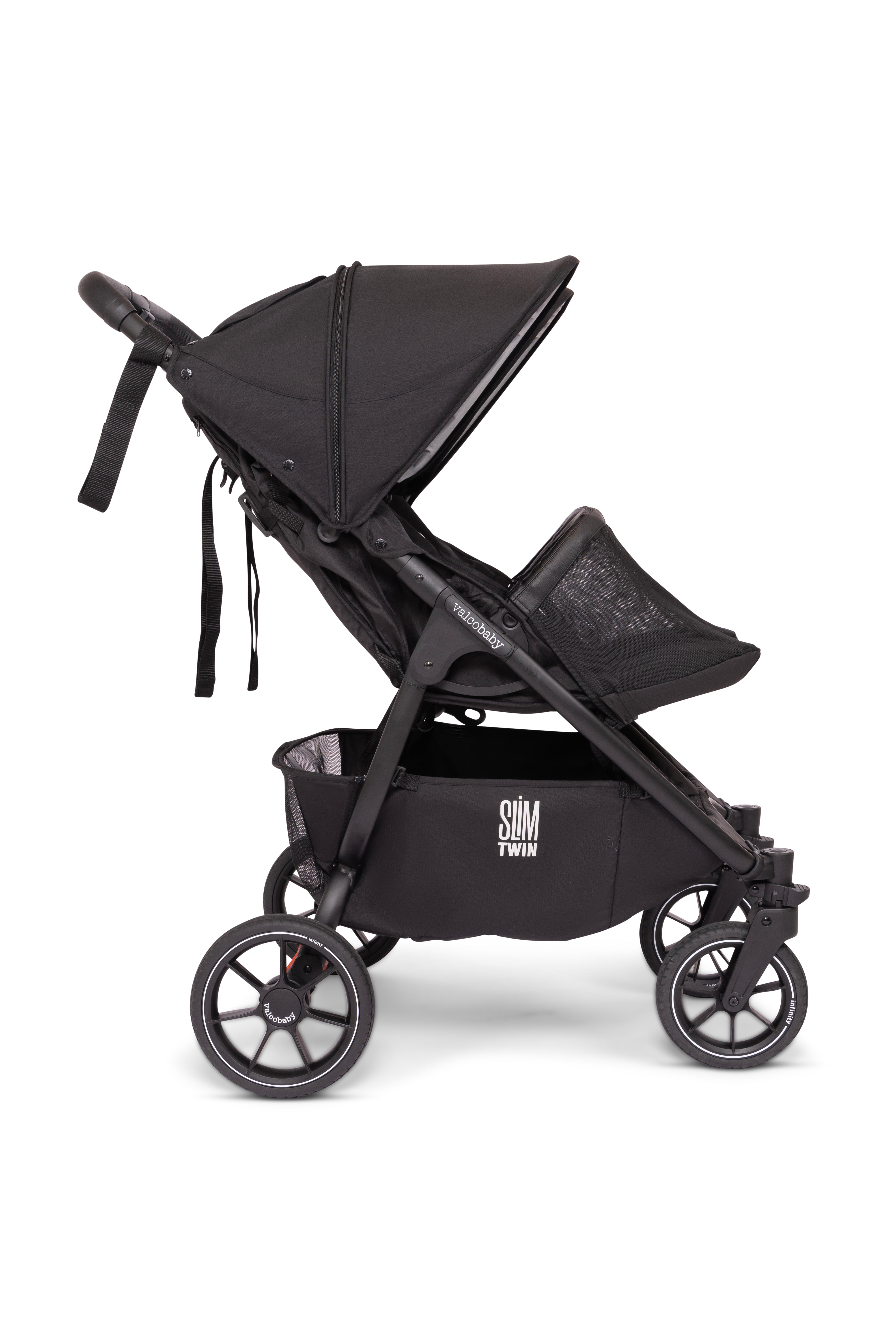 Valco Baby Slim Twin S2 Double Stroller- Strolleria