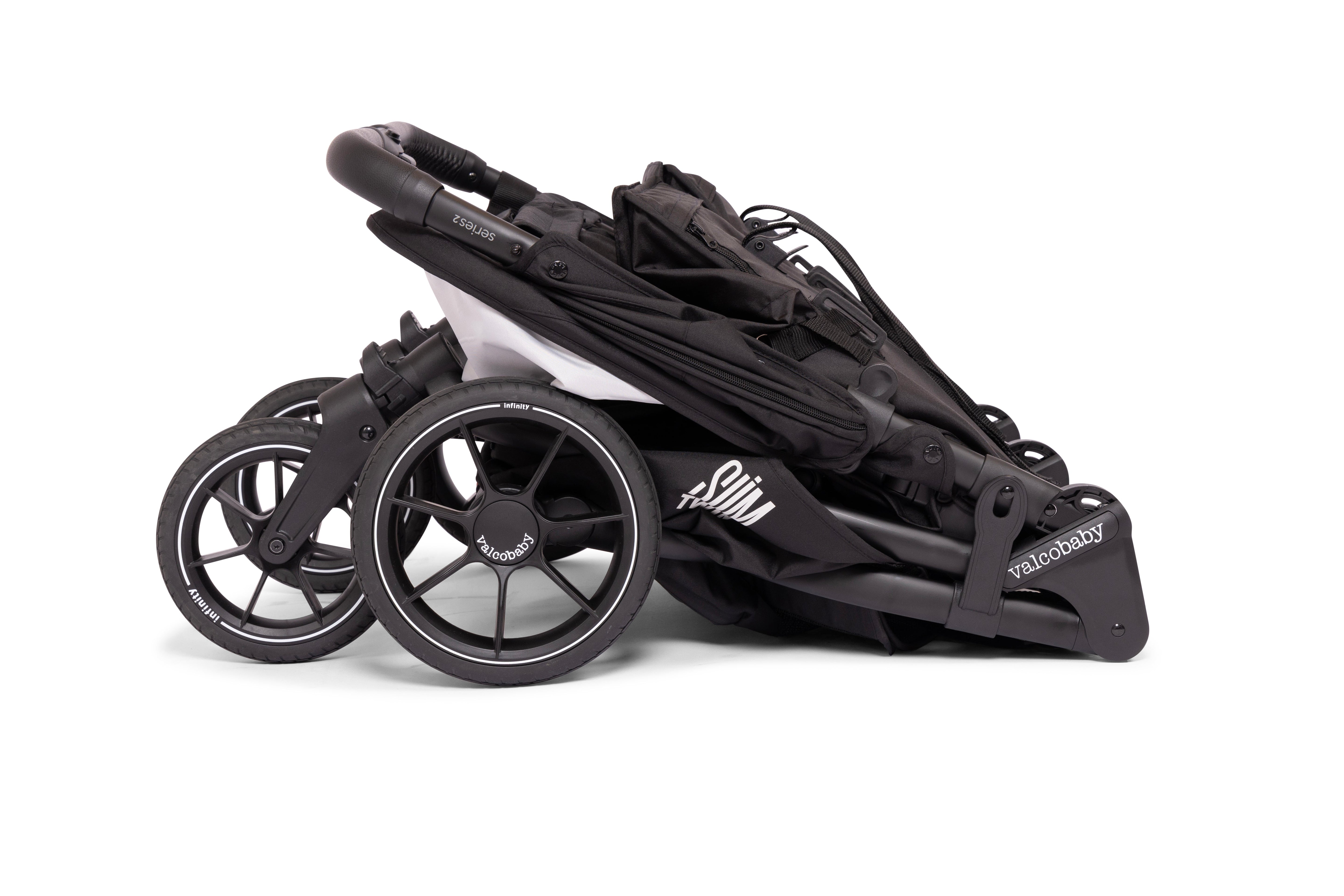 Valco Baby Slim Twin S2 Double Stroller- Strolleria