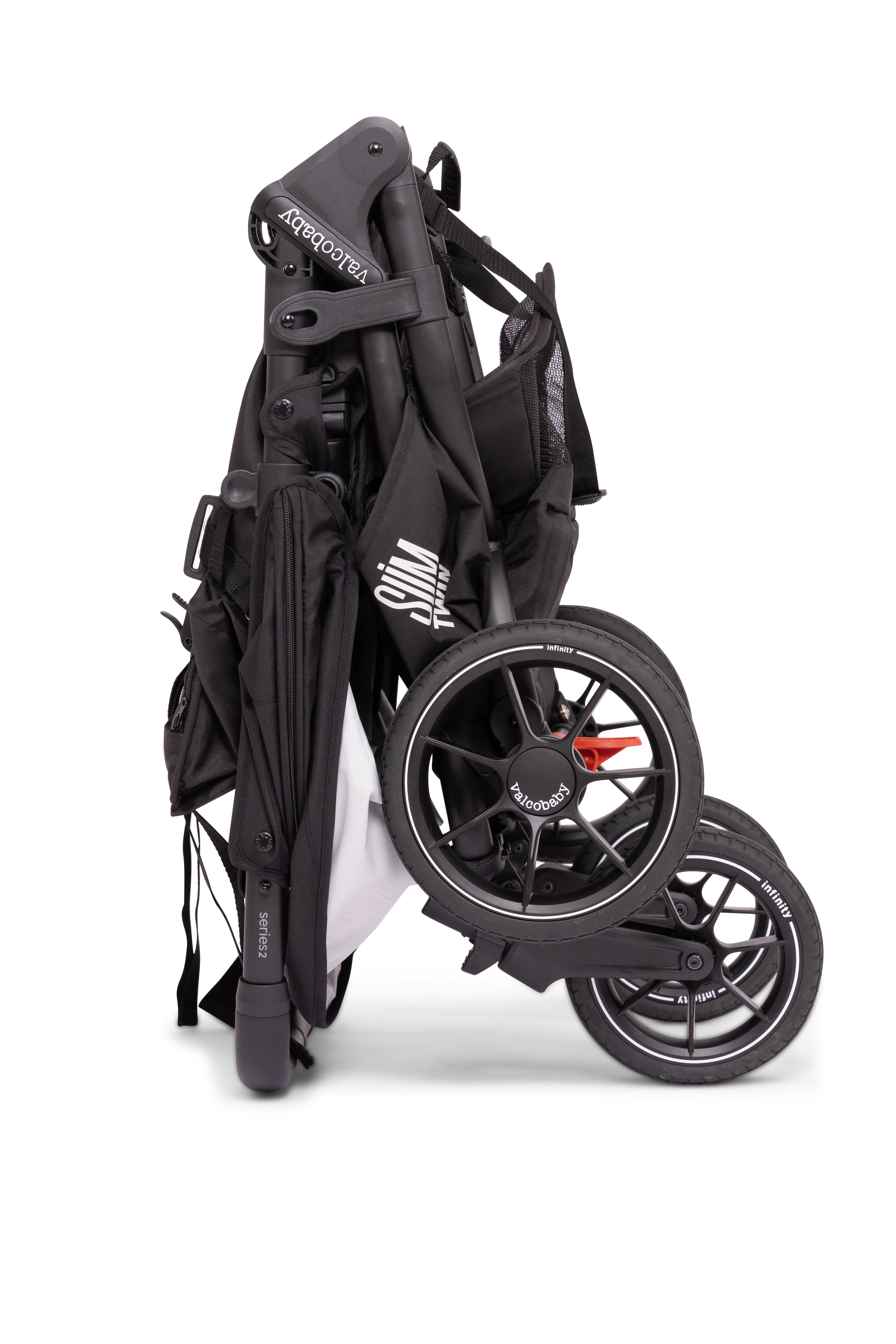 Valco Baby Slim Twin S2 Double Stroller- Strolleria