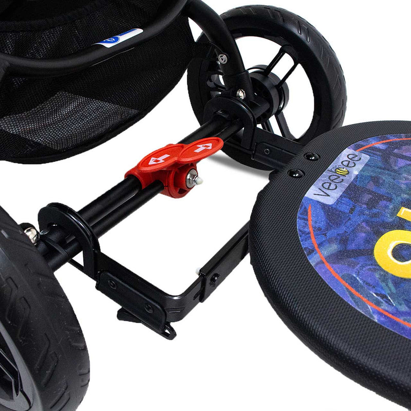 Valco Sk8 BOARD Ride Ons in Black- Strolleria