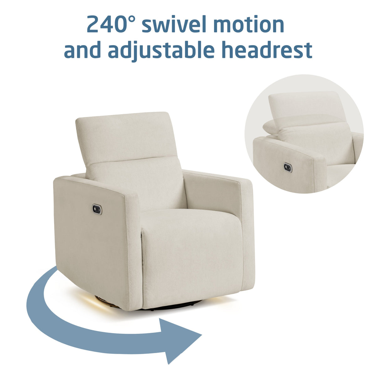 Maxi Cosi Isla Swivel Glider and Power Recliner- Strolleria