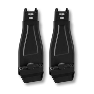 Black Veer Cruiser Adapter Set - Top View | Strolleria