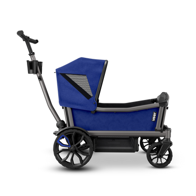 Veer Cruiser City / City XL Wagon with Canopy and Sidewalls - Kai Blue