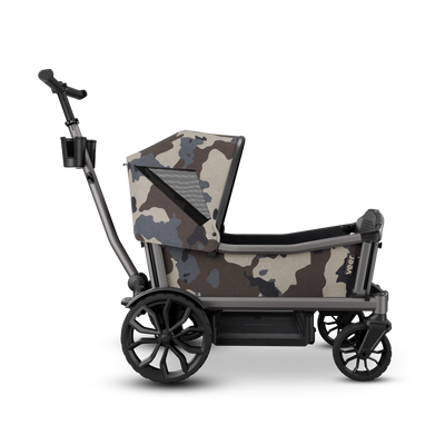 Veer Cruiser City / City XL Wagon with Canopy and Sidewalls - Camo