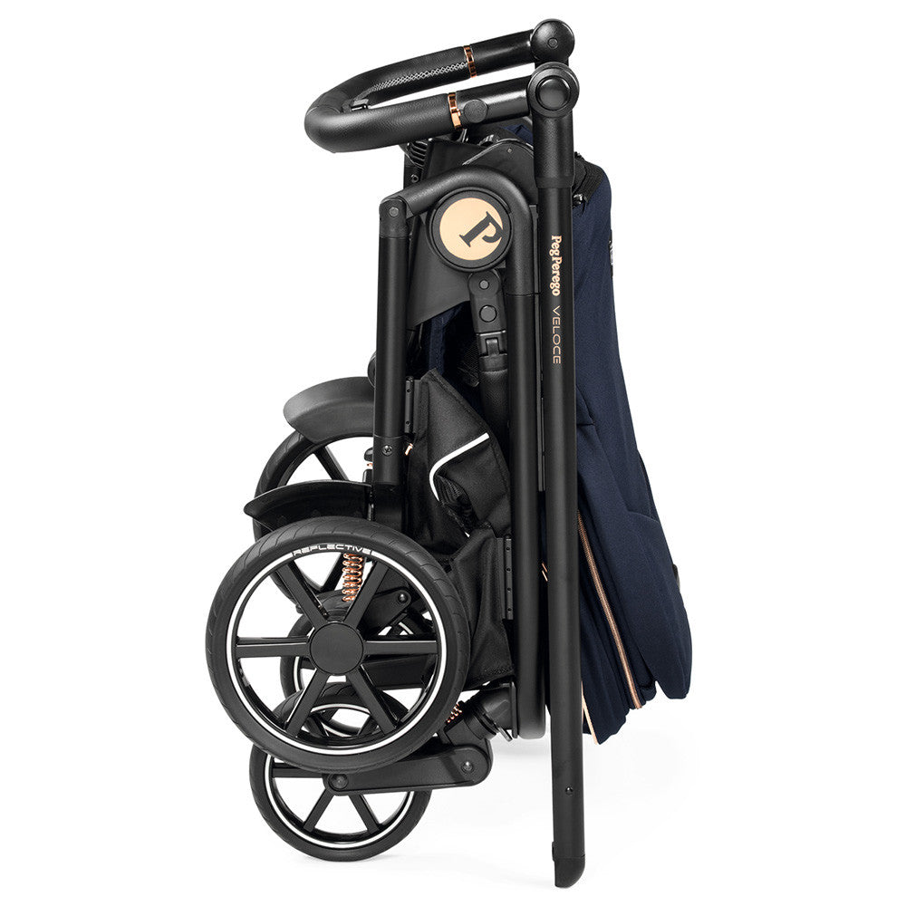 PEG Veloce Stroller - Blue Shine- Strolleria