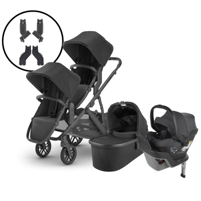 2024 UPPAbaby Vista V2 Double Stroller and Mesa Max Travel System - Jake / Greyson