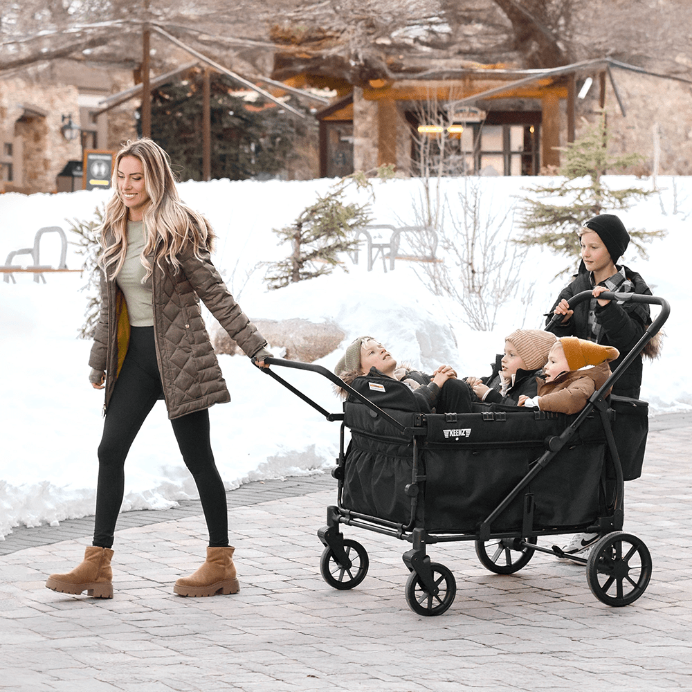 Keenz VIVA 4-Passenger Stroller Wagon – Big Adventures, Made Compact- Strolleria