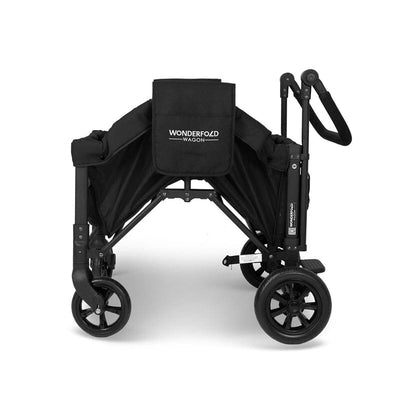 WonderFold W1 OG Double Stroller Wagon in Jet Black