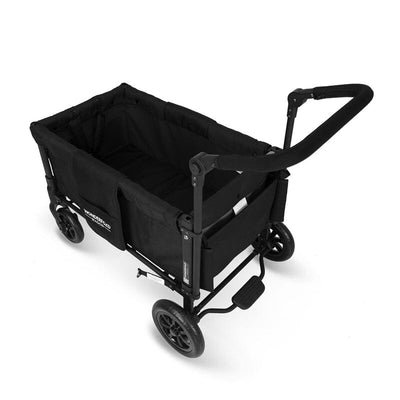 WonderFold W1 OG Double Stroller Wagon in Jet Black