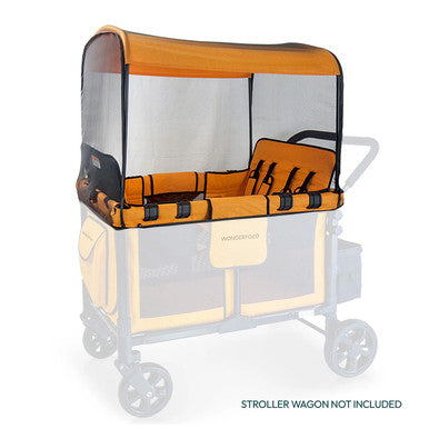 Wonderfold Mosquito Net For W4 Elite & W4 Luxe in Black- Strolleria