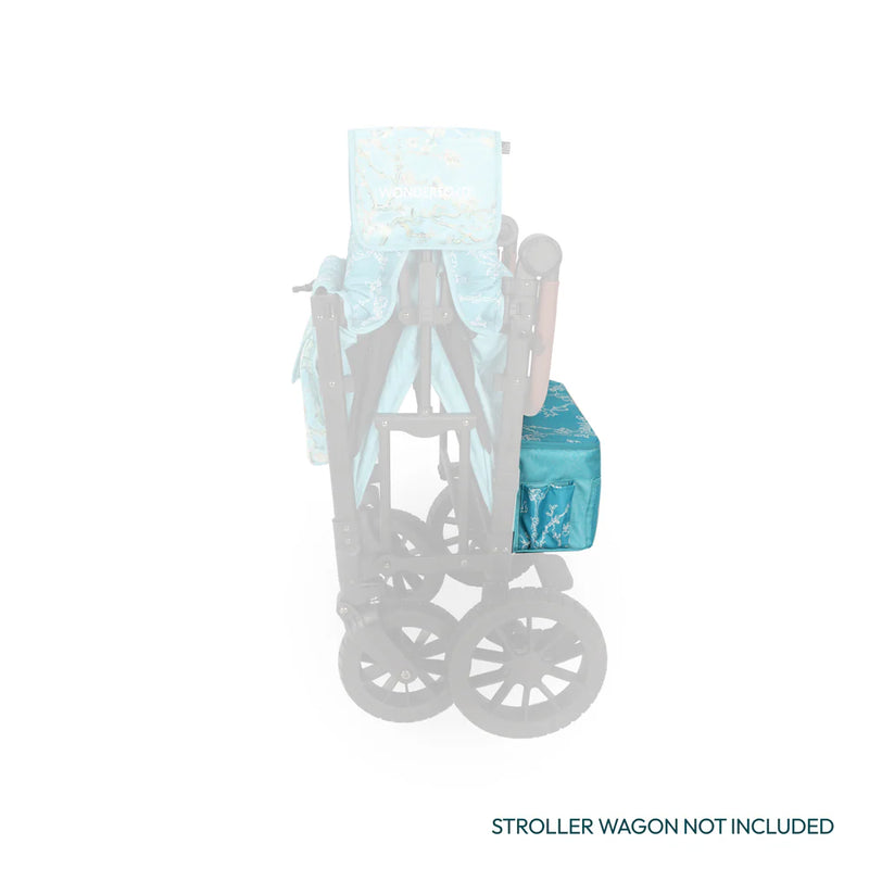 WonderFold W4 Elite/Luxe Rear Basket Fabric - Van Gogh Almond Blossoms- Strolleria