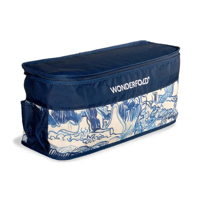 WonderFold W4 Elite Luxe Rear Basket Fabric - Van Gogh Sketches