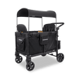 Wonderfold W4 Elite Pro 4 Seater Stroller Wagon - Jet Black - Bambi Baby