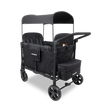 Wonderfold W4 Elite Pro 4 Seater Stroller Wagon - Jet Black - Bambi Baby