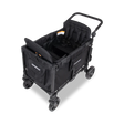 Wonderfold W4 Elite Pro 4 Seater Stroller Wagon - Jet Black - Bambi Baby