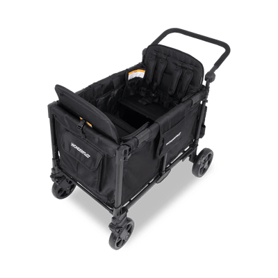 Wonderfold W4 Elite Pro 4 Seater Stroller Wagon - Jet Black