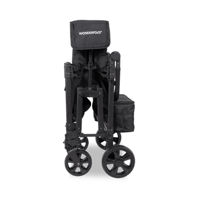 Wonderfold W4 Elite Pro 4 Seater Stroller Wagon - Jet Black